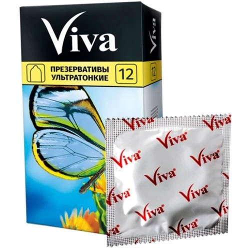 Презервативи латексні VIVA ультратонкі №12