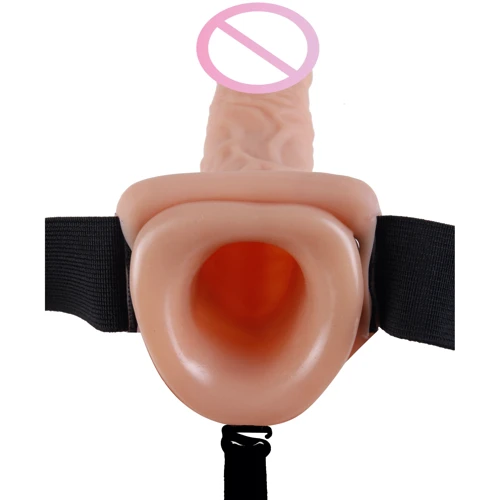 Полый страпон с вибрацией Fetish Fantasy Series 11 Vibrating Hollow, 28x4,3 см: Наличие вибрации Есть