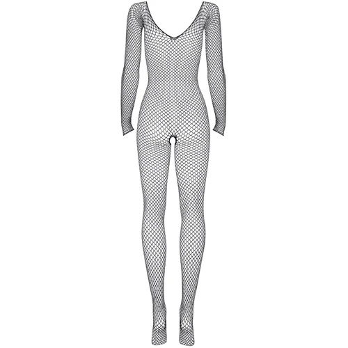 Комбінезон-сітка Obsessive N109 (Чорний, S / M / L) фото 3