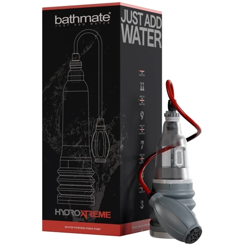 Гидропомпа Bathmate HydroXtreme 3 (для члена длиной до 7,5 см, диаметр до 4,5 см): Материал Силикон, Пластик