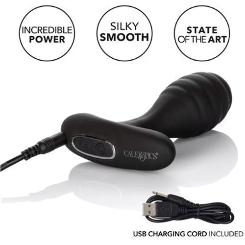 CalExotics Eclipse Ultra-Soft Probe - массажер простаты с вибрацией, 8.25x3.25 см фото 6