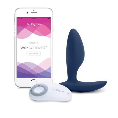 We-Vibe Ditto - смарт-пробка з дистанційним управлінням, 7.5x3.1 см, блакитний: Для кого унісекс