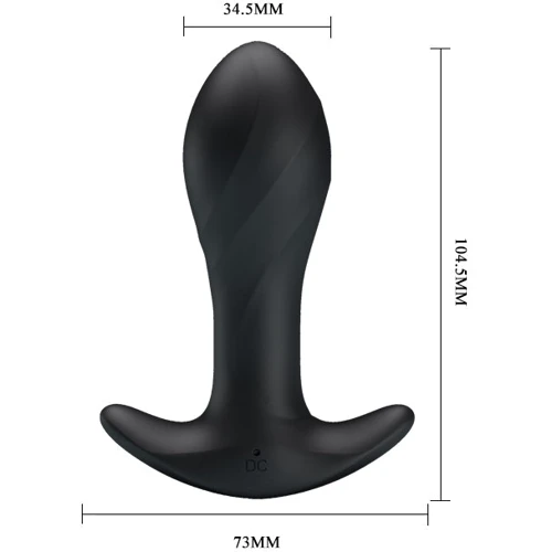 Анальна пробка з вібрацією Pretty Love Anal Plug Massager фото 7