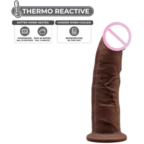 Фаллоимитатор Silexd Robby Brown (Premium Silicone Dildo MODEL 2 size 6"): Тип Реалистичные