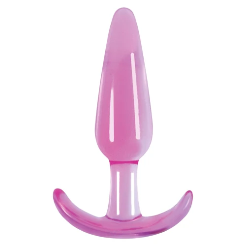 Анальный стимулятор Jelly Rancher T-Plug Smooth 8x3 см, розовый