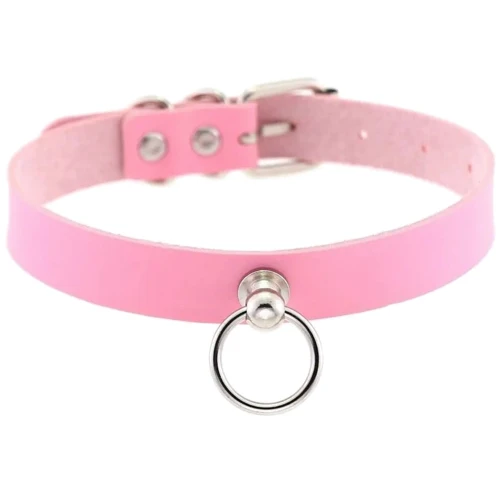 Чокер-ошейник SKN-AS05 PINK