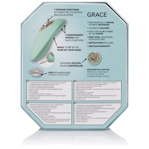 CalExotics Pave Grace вібратор для клітора, 10.25 см: Призначення Кліторальні