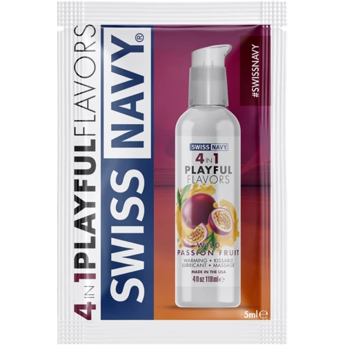 Пробник Swiss Navy 4 in 1 Wild Passion Fruit 5 мл