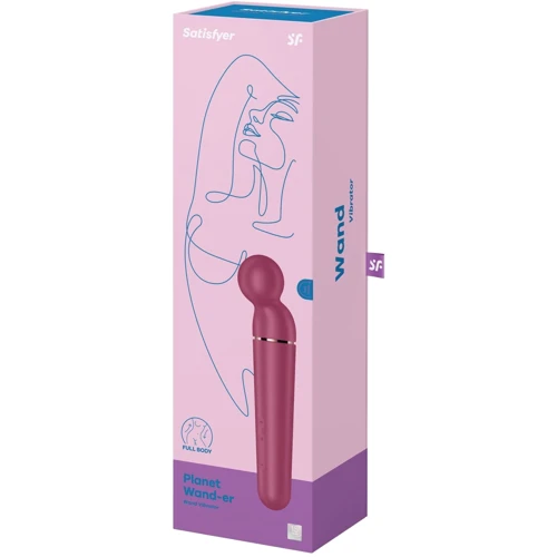 Вибромассажер Satisfyer Planet Wand-er Berry/Rosegold: Для кого Унисекс