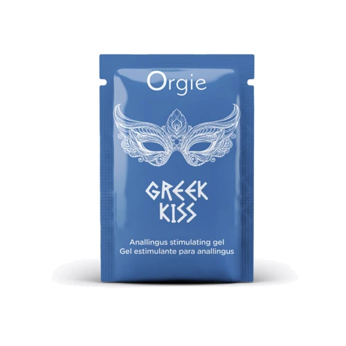 Пробник Стимулирующий гель для анилингуса и анального секса Orgie Greek Kiss, 50 мл, согревающий, со вкусом мяты