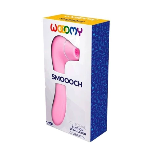 Вакуумний стимулятор з вібрацією Wooomy Smoooch Pink Clitoral Suction & Vibration: Для кого Для жінок