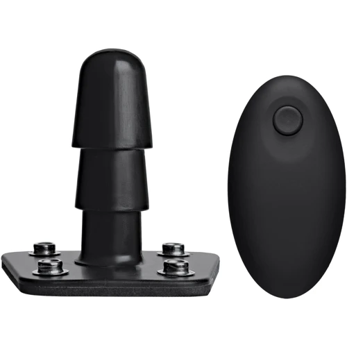 Набор для страпона Doc Johnson Vac-U-Lock VIBRATING Dual Density ULTRASKYN Set: Тип Реалистичные