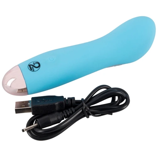 Вібратор Orion Cuties Mini Vibrator Blue: Довжина, см 12.9