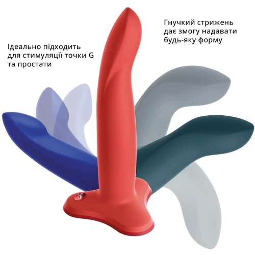 Фаллоимитатор Fun Factory LIMBA FLEX S, синий: Диаметр, см 3