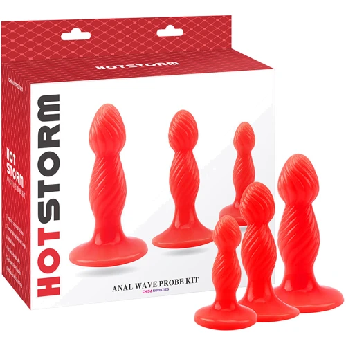 Набор анальных пробок Chisa Hot Storm Anal Wave Probe Kit