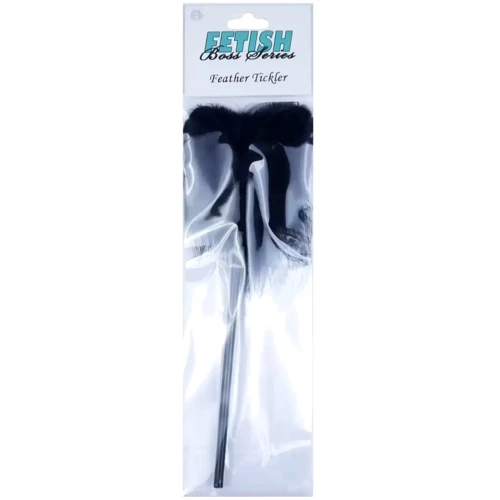 Тиклер (лоскотання) з пухом Boss Series Fetish - Feather Tickler Black, BS6100027: Виробник BOSS of TOYS