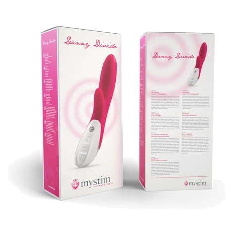 Mystim - Danny Divido Vibrator вібратор кролик, 27x3.8 см: Тип і форма Кролики, Вібромасажер