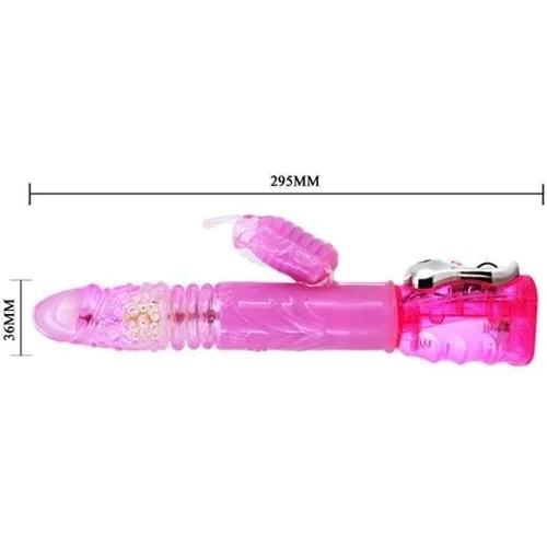 Вибратор Travel Partner Vibrator rotating 29,5 см: Тип и форма Хай-тек