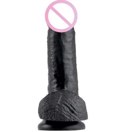 Фаллоимитатор на присоске King Cock 7, 18x4.5 см, черный