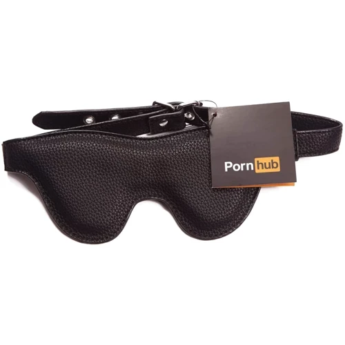 Маска на глаза Pornhub Faux Leather Mask
