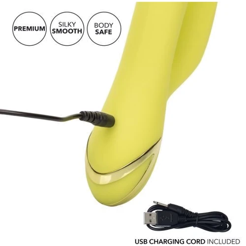 Вибратор кролик CalExotics California Dreaming Venice Vixen: Диаметр, см 3.75