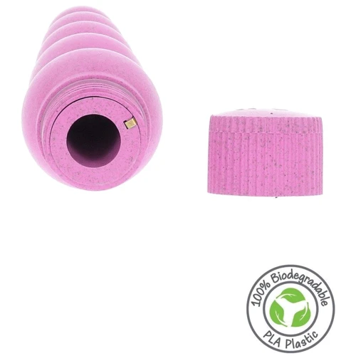 Вибратор Fuck Green Eco Vibrator Pink: Длина, см 18.5