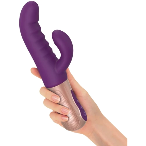 Двойной пульсатор кролик Love To Love SASSY BUNNY - PURPLE RAIN: Длина, см 23