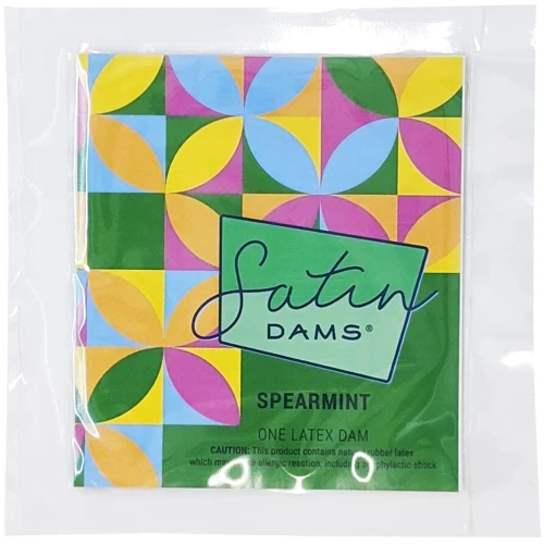 Латексная салфетка Satin Dams Spearmint 1 шт