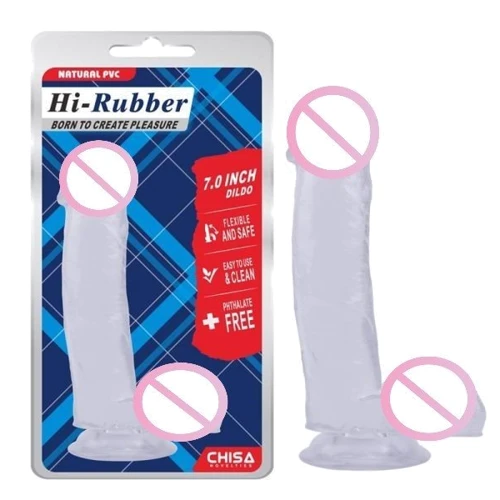 Фаллоимитатор CHISA 7.0 Inch Dildo Clear: Назначение Вагинальные