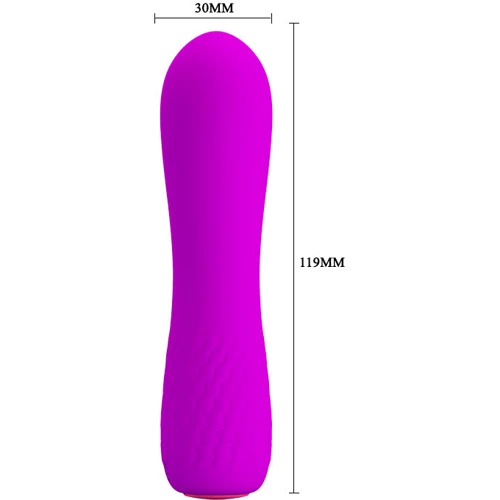 Вибратор Hi-tech Pretty Love Beau Vibrator Purple: Тип и форма Вибропули, Вибромассажер
