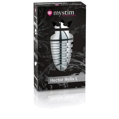 Анальная пробка Mystim Hector Helix Buttplug L: Для кого Унисекс