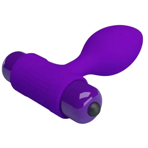 Анальная пробка с вибропулей LYBAILE Pretty Love Vibro Butt Plug (фиолетовая): Для кого Унисекс