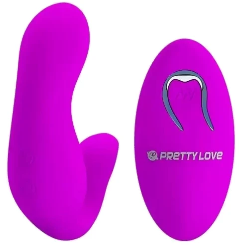 Вибратор для пар Pretty Love - 12 vibration functions, wireless remote control (BI-014484W): Назначение Для точки ДЖИ