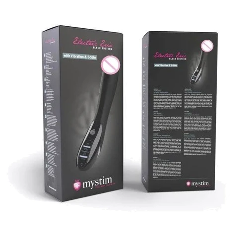 Вібратор з електростимуляцією Mystim Electric Eric eStim Black фото 6
