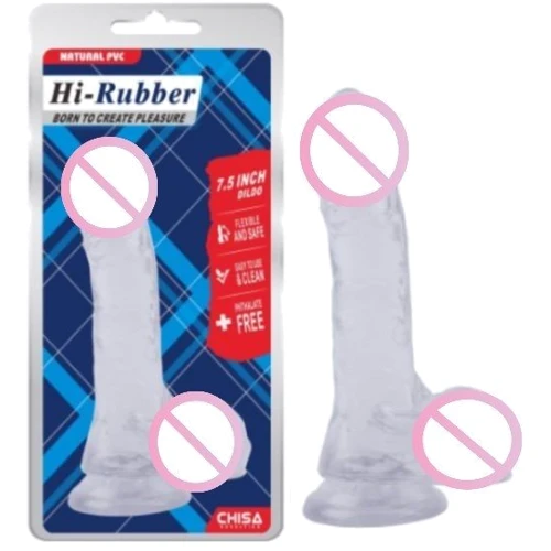 Фаллоимитатор CHISA 7.5 Inch Dildo Clear: Назначение Вагинальные