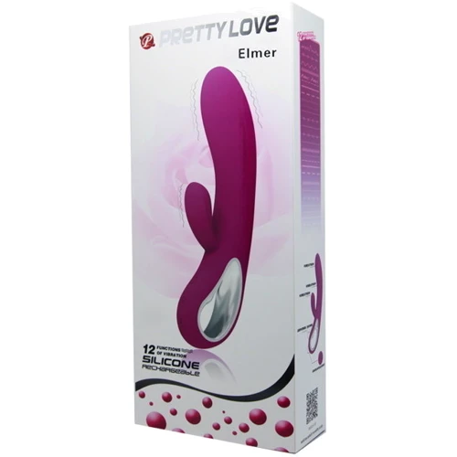 Вібратор Pretty Love Elmer Vibrator Purple фото 7