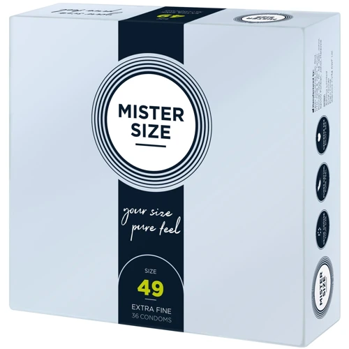 Презервативы Mister Size 49 (36 pcs): Толщина, мм 0.05