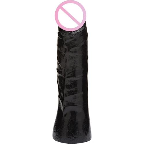 Фалоімітатор-насадка Vac-U-Lock - CodeBlack - 7 Inch Thin Dong 18.3x5.6 см