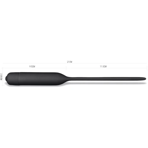 Уретральная вставка с вибрацией LoveToy Silicone Vibrating Urethral Dilator фото 8