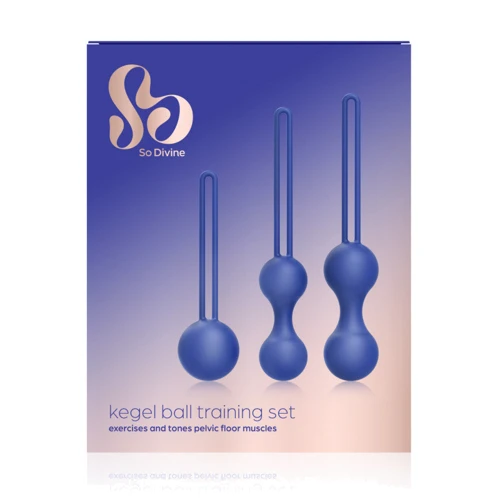 Набір вагінальних кульок So Divine Menopause Kegel Ball: Особливості Соединены между собой