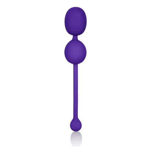 CalExotics Rechargeable Dual Kegel вагінальні кульки 9x3.2 см, фіолетовий