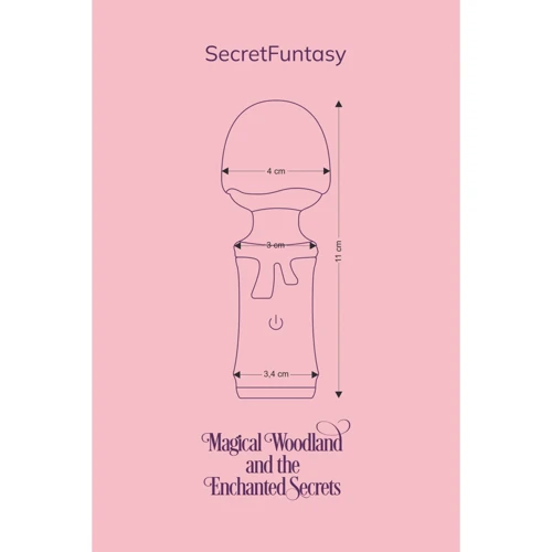 Вибромассажер FairyGasm SecretFuntasy violet: Назначение Клиторальные