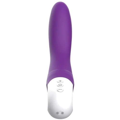 Вибратор точки G Liebe Bend It Rechargeable Purple, 10 режимов, очень мощный, гибкий ствол: Тип и форма Классические, Вибромассажер