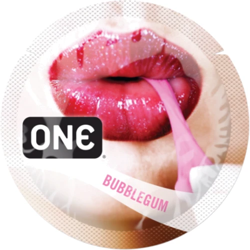 Презерватив ONE Flavor Waves Bubble Gum