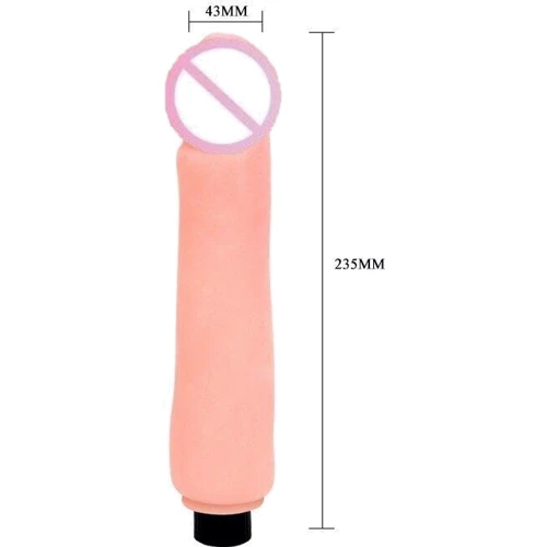 Вибратор Flexible vibrator, BW-006028R: Тип и форма Классические, В виде члена