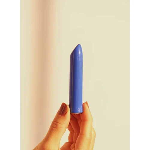 Супермощный мини-вибратор We-Vibe Tango, 9х2 см, голубой: Длина, см 9