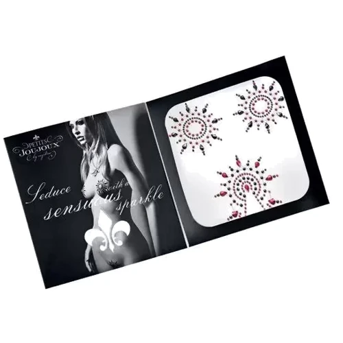 Пэстис Petits Joujoux Gloria set of 3 - Black/Red: Применение На грудь