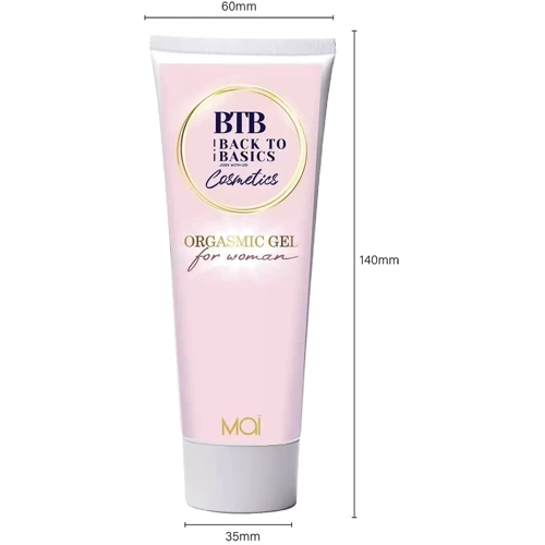 Возбуждающий гель для женщин MAI BTB Back To Basics Orgasmic Gel, 75 ml: Для кого Для женщин