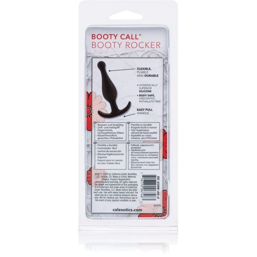 CalExotic Booty Call Booty Rocker силиконовая анальная пробка, 12x2.5 см фото 7