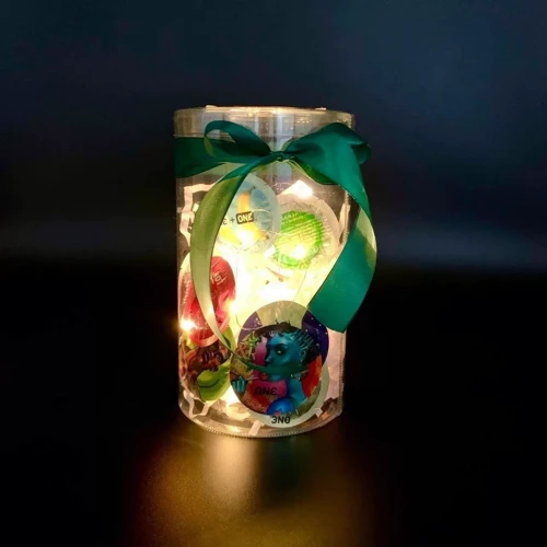 Новорічний подарунковий набір презервативів ONE Christmas Box із гірляндою (14 штук, 7 видів): Тип Для максимальной защиты